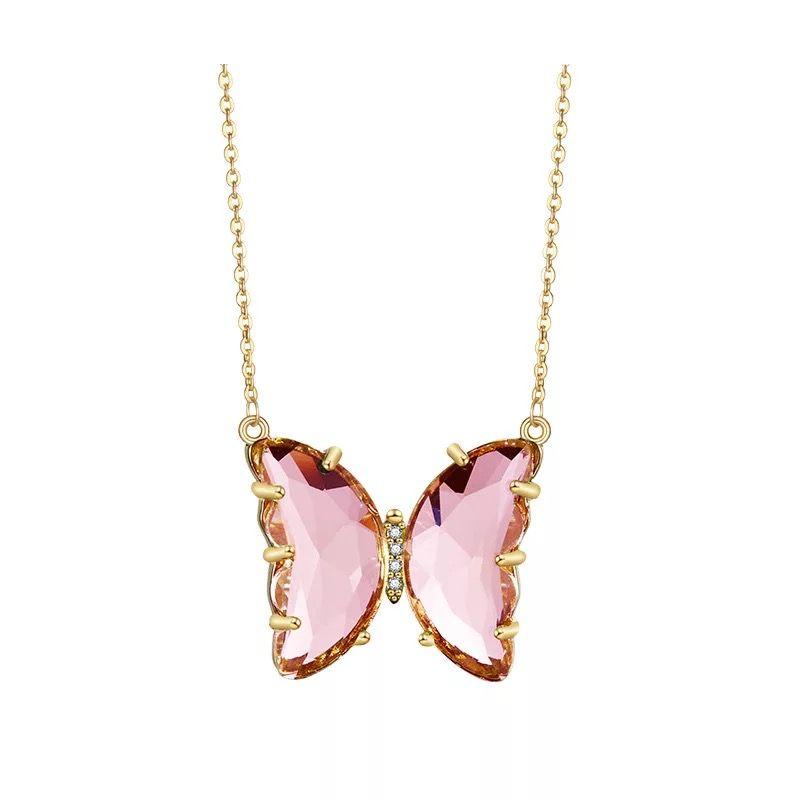 Rosé Flutter Necklace