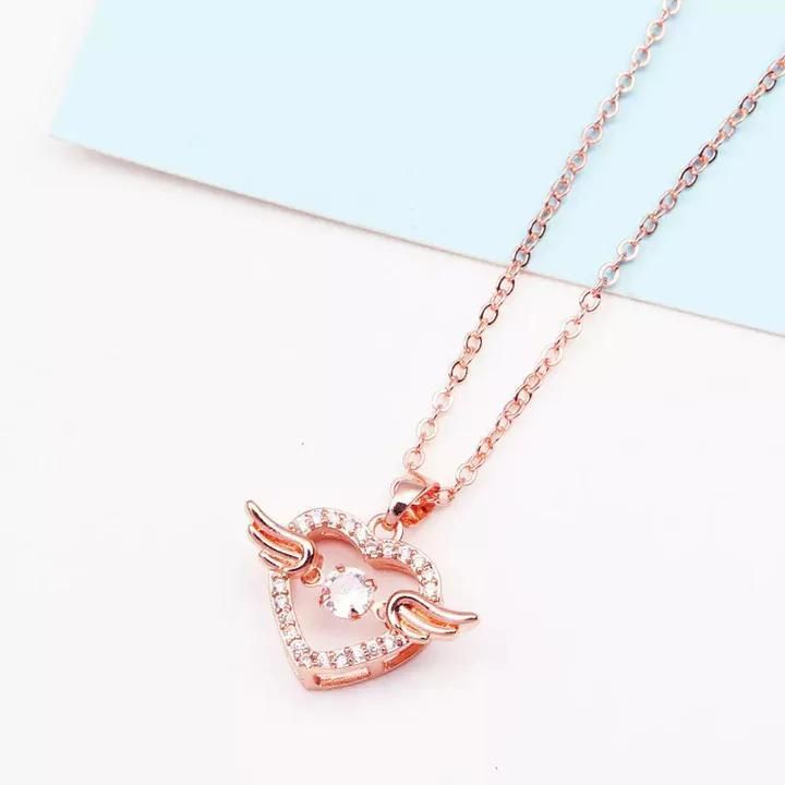 Winged Heart Charm