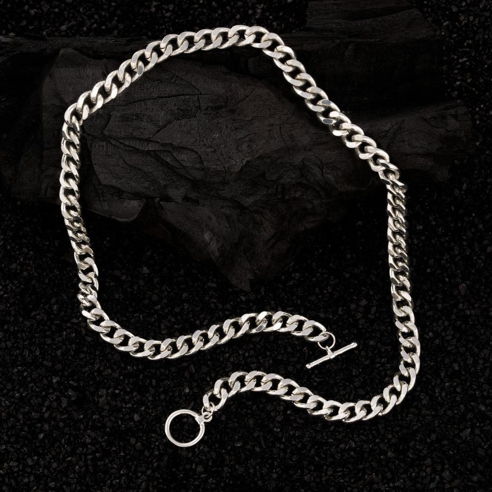 Silver Titan Cuban Chain