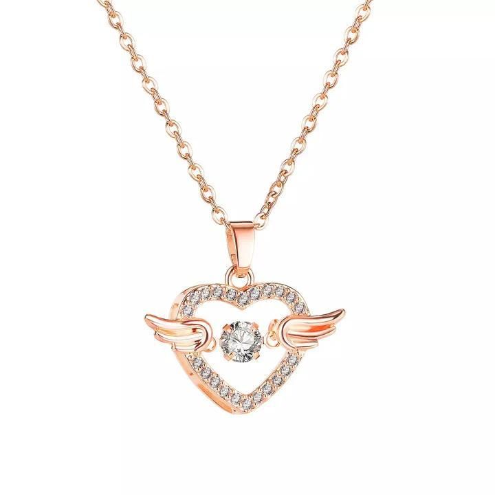Winged Heart Charm